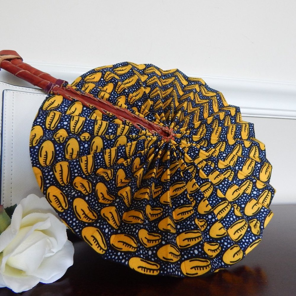 Folding Fabric Hand Held Fan